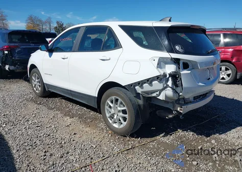 2024 Chevrolet Equinox Awd Ls из США, поврежденный, VIN 3GNAXSEG2RL273448